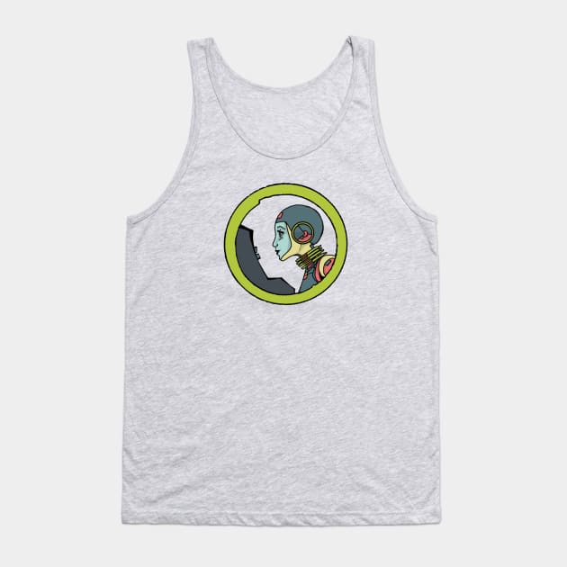 "PILOT GIRL" Tank Top by Lambdog comics!